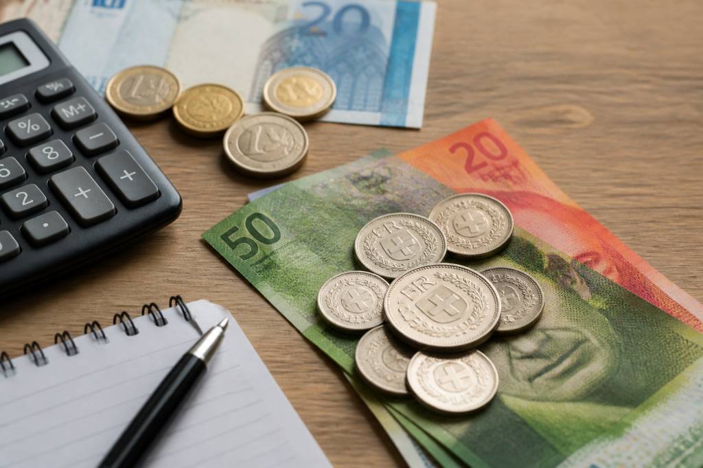 1 euro en chf : conversion et taux de change à connaître
